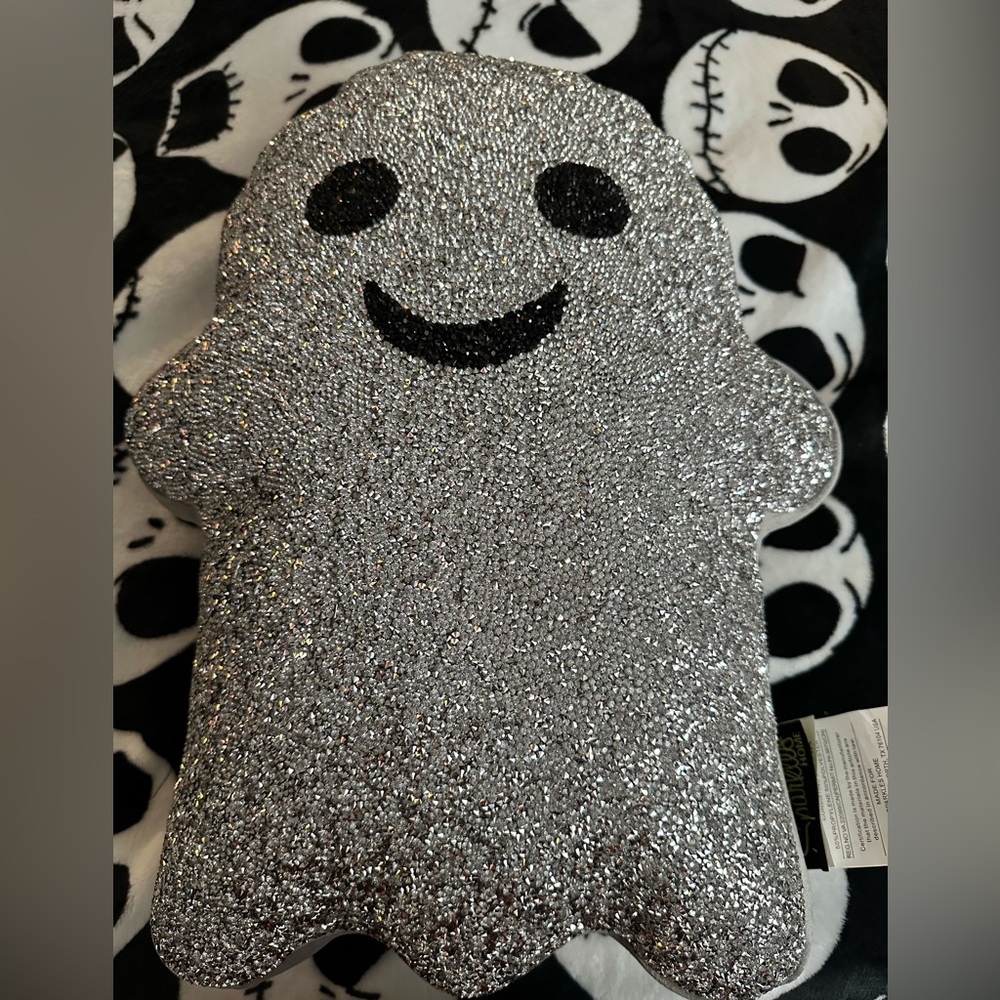 Sparkly Ghost Pillow
